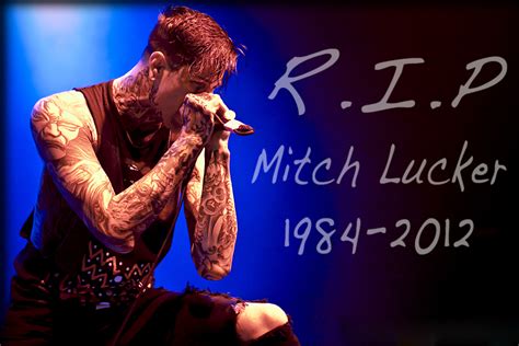 mitch lucker wife|how did mitch lucker die.